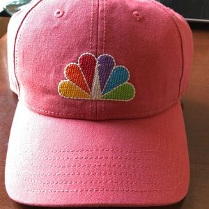 NBC Peacock Embroidered Harding-Lane Hat Red Brand New with Tags